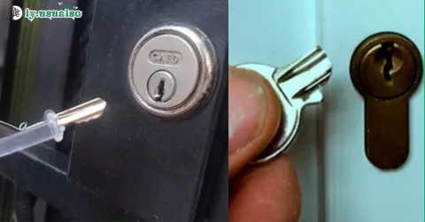 Broken key stuck in the lock: This move is enough to solve the problem